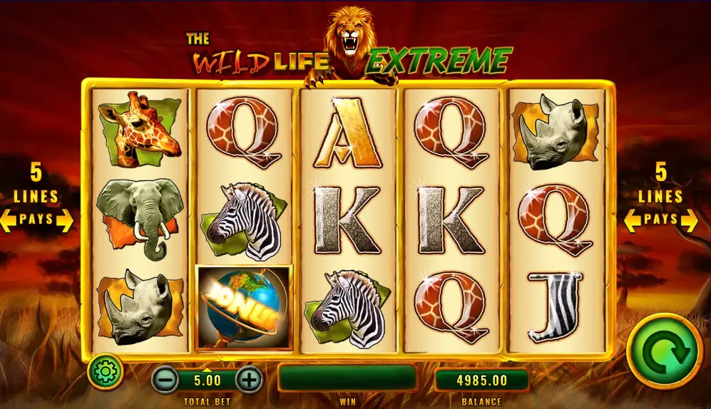 The Wild Life Extreme Slot